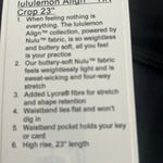 Lululemon Align Crop 23” Leggings NWT Photo 2