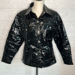 Vintage 90s Pepe Jeans London PVC quilted jacket Size large Black Photo 0