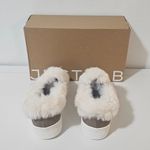 JustFab  Eloise Faux Fur Slip-On Sneaker / Portabella / Women's Size 6.5- 150285 Photo 4