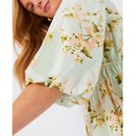 Tuckernuck ‎ Marlena Midi Dress aqua watercolor size medium nwt easter garden NEW Photo 2