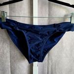 Hot Water How Water Navy Blue Bikini Bottom Swimwear Swimsuit Size Small Photo 0