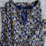 ZARA Flower  long sleeve dress Photo 5