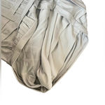 Tadashi Shoji  Silver Metallic One Shoulder Dress Photo 5