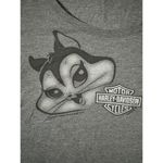Harley Davidson  Tshirt Rare Womans Med Looney Tunes Kitty Gray 2017 Lexington,KY Photo 1