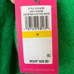 Vince Camuto NEW Cozy Crew Neck Sweater Green Size Medium Holiday Warm Casual Photo 3