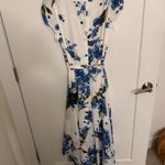 Lulus  French Countryside White Floral Print High-Low Dress Photo 2