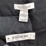White House | Black Market  Women's Black Cropped Dress Pants Size 6 Photo 5