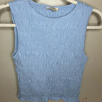 Madewell  NWT Smocked Boatneck Tank size XS Photo 0