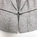 Classiques Entier  Womens Size S Open Front Tweed Jacket Blazer Fray Hem NWT $268 Photo 2