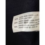 ZARA Women's Navy Blue High Neck Long Sleeve Knit Sweatshirt Sweater Top Size S Photo 4