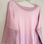 Lilly Pulitzer Cobo Sweater Women's Large Heathered Pink Tropics Tint Boat Neck Photo 3
