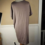 Garnet Hill  Womens‎ Gray Twist Front Dolman Sleeve Dress Large Photo 1