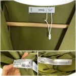 Mango 🆕 MNG |  Lyocell Draped Wrap Dress Photo 10