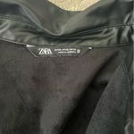ZARA Leather Button Up Shirt Photo 2