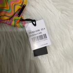 Kendall + Kylie Kendall + Kyle Womens Bikini Top Size Medium Multicolor Swirl Halter Lightweight Photo 3