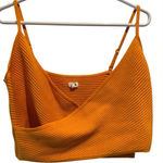 Aerie  crossover cropped ribbed strappy tank NWOT Photo 0