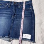 Madewell  Stretch Denim Straight Skirt Jean Medium Wash Women's Size 25 Photo 7