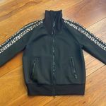 Pam & Gela Track Jacket Leopard Stripe on Garmentory Photo 1