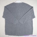Madewell NEW Plus Asherton Waffle Henley Sweater in gray, 2X Photo 13