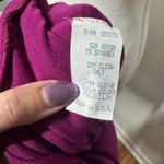 Sky Top Women M Purple Magenta Cowl Neck Halter Y2K Going Out Top Vintage Club Size M Photo 5