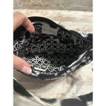 Vera Bradley  Bag Black White  Night and Day Floral Shoulder Purse Quilted Photo 2