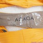 NEW Acacia Mateo bikini bottom‎ honey, L Yellow Size M Photo 12