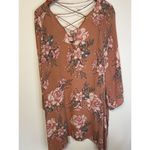 Billabong  Kimono Dreamy Desert Floral Cardigan Wrap In Ash Rose‎ Size S/M Photo 2