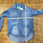 Seafolly NWT  Chambray Denim Button Down Shirt Photo 11