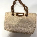 Maje  Raffia basket tote basket straw Bag Photo 4