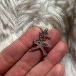 Vintage sterling silver Chinese “beauty” pendant charm Photo 0