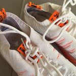 Omega Knit Walking‎ Shoes White Orange Size 38 Women’s 7.5 Photo 4