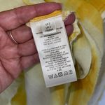 We The Free We‎ The Free Womens Washed Away Windowpane Tie Dye Button Up Shirt Yellow Small Photo 6