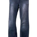 c'est toi C’EST TOI Black Label distressed black high rise flare leg jeans Photo 0