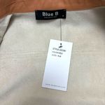 NWT Blue B Beige Tan Faux Suede Pleather Vegan Jacket Photo 8