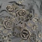 Lucky Brand Vintage  Blue Cardigan with Floral Embroidery Photo 6