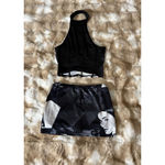 Mini skirt and top Black Size XS Photo 2