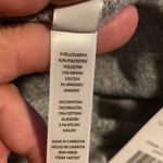 Flora Nikrooz  shirt soft fleece like gray w/ lace details down sleeves small NWT Photo 2