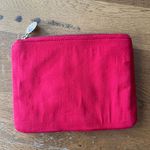 Kate Spade NWOT -  X TARGET - Red Beaded Pouch W/ White Text « Going to Target » Photo 1