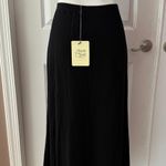 margaret o'leary Violette Rayon Black Skirt Photo 7