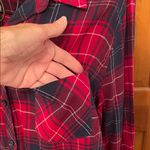 Terra & Sky 🏂🏂🏂BOGOHO 🏂🏂🏂 Red and Blue Plaid Button Down Shirt-XXL Photo 2