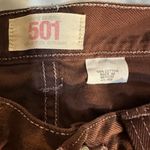 Levi’s 501 Vtg Jeans Size 10 Inseam 31 inches Women’s Brown Photo 11
