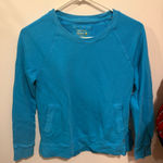 Lilly Pulitzer Luxletic Beach Comber Pullover Blue XS Photo 0