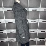Kenneth Cole Reaction Houndstooth Wool Blend Belted Peacoat Size S/M Photo 11
