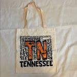 None Tennessee Graphic Canvas Tote NWOT Photo 1