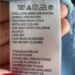 Urban Outfitters  Blue & Gray Romana Plaid Linen Shift Overall‎ Dress Size XS Photo 7