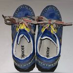 Original TMA TIME Sneakers Womens EUR 39 US 8.5 Blue Yellow Walking Tennis Shoes Photo 2