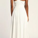 Lulus White Maxi Dress Photo 1