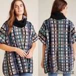 Anthropologie  Aldo Martins Multi Colored Knit Wool Poncho Photo 1