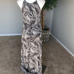 Gap  Women’s Printed Paneled Maxi Dress Grey Print Photo 4