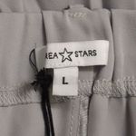 NWT AREA STARS Grey Liz Pant Dress Pants Belt Loops Polyester Large Gray Photo 6